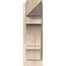 Ekena Millwork Balboa Arts & Crafts Smooth Outlooker, Douglas Fir, 7 1/2"W x 16"D x 24"H OUT08X16X24BOA03SDF - alternate 3